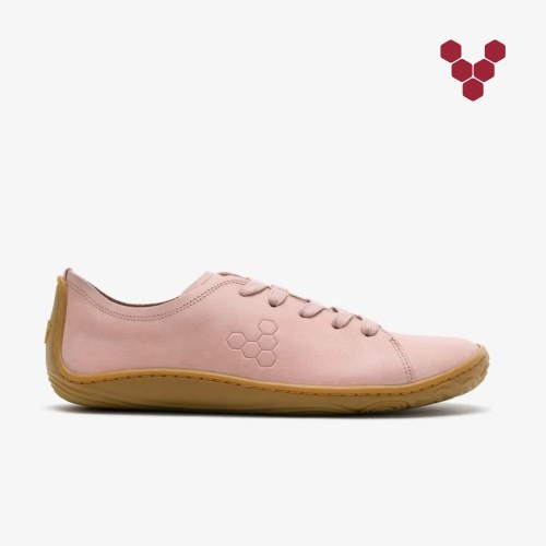 Vivobarefoot Addis Womens Trainers Pink UK DVBH